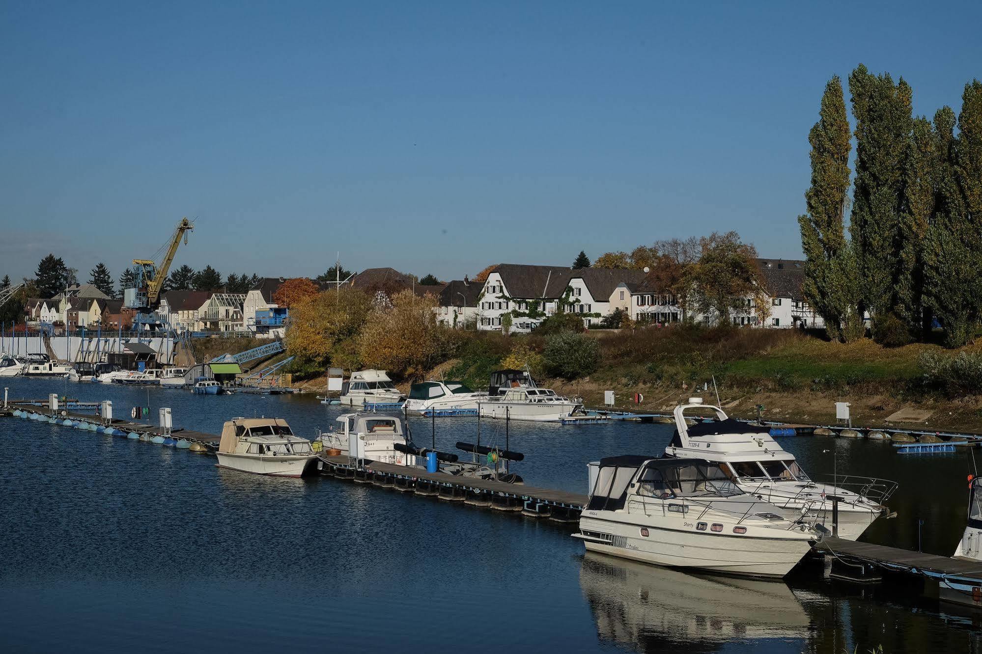 Rhein River Guesthouse - Direkt Am Rhein Леверкузен Екстер'єр фото